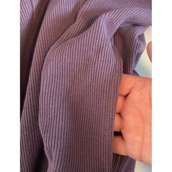Free People Free-est Avenue Women's Ribbed Knit Jumpsuit Size S Purple One Piece - Picture 10 of 14